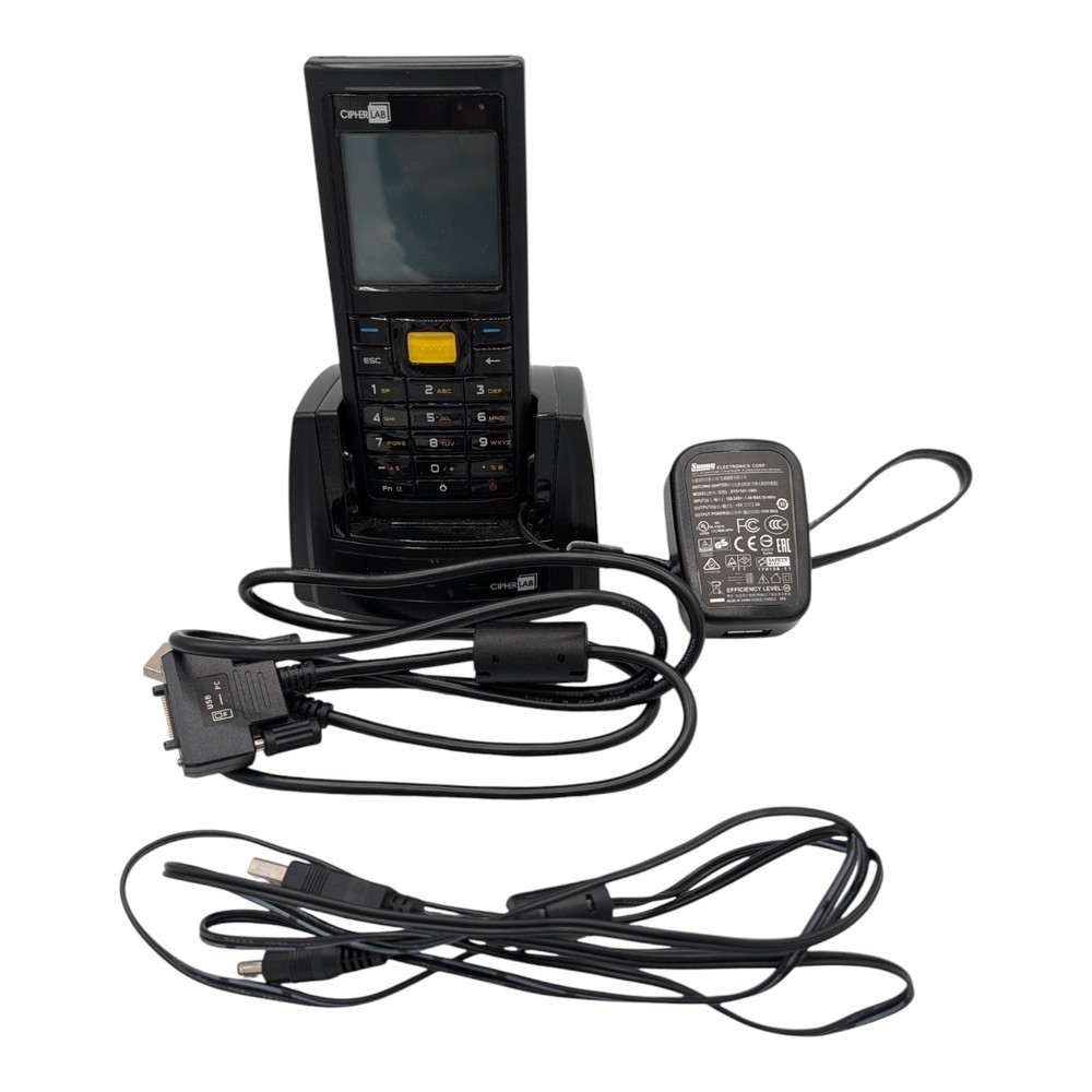 CipherLab 8200 Series Enterprise Mobile Computer and Linear Imager, 2.1&Prime; +Cradle