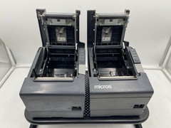 Lot of 2 Epson TM88V M244A Thermal Receipt Printer RJ11 / Parallel No Adapters