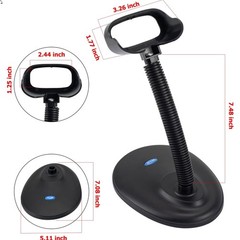 Robust Barcode Scanner Holder with Flexible Arm – Efficient Hands-Free Scanning