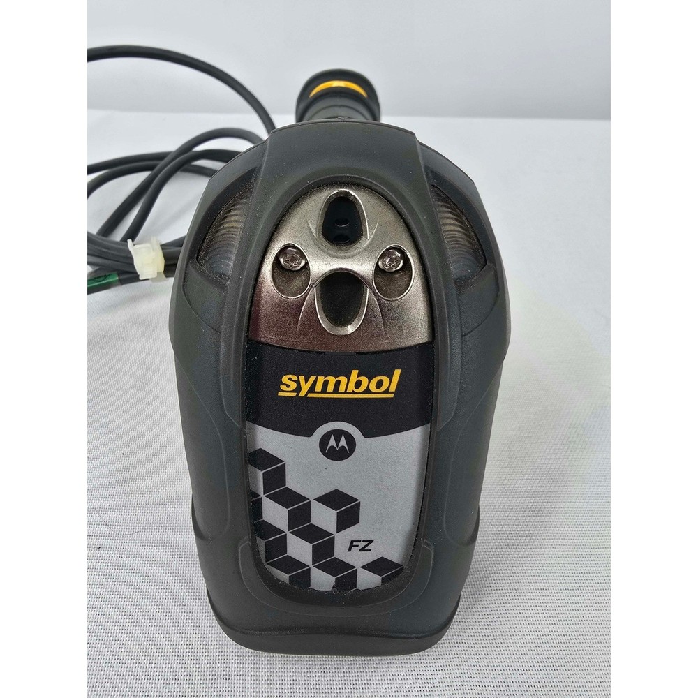 Symbol Motorola LS3408-FZ Rugged Handheld Barcode Scanner Yellow Black USB Wired
