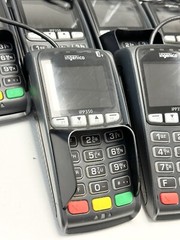 LOT OF 6x Ingenico iPP350 Credit Card Terminal Reader Keypad w/Cables