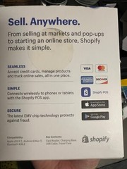 Credit Card Reader – Shopify Chip and Swipe White – Model S1701