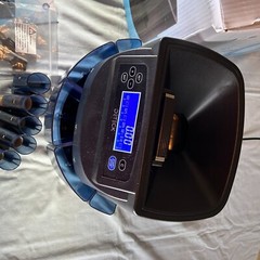 DETECK DT100 3.5&Prime; LCD SCREEN AUTOMATIC COIN ROLLER COUNTER SORTER MACHINE – NOS