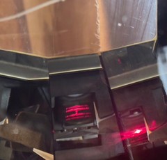 NCR Realscan POS 7875 Scanner Scale Motorized Laser Reflector Spinner Tested