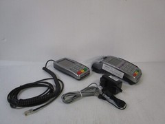 VeriFone Credit Card Pin Pad Chip Reader Machine Set **NEW** VX820 VX520 ASMN