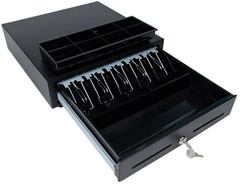 Star Micronics CD3-1616 5 Bill / 8 Coin Value Series Cash Drawer with 2 Media Sl