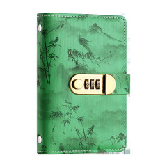 A6 Cash Saving Book Binder with Shanshui Print – Money Storage & Budget Planne