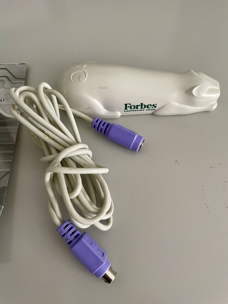 CRQ Cue Cat Digital Barcode Scanner Optical Reader #680-1965 Forbes
