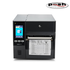 NEW Zebra ZT421 Thermal Transfer Printer 300dpi Cutter Catch Tray