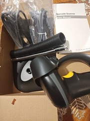 ESUP Barcode Scanner with Wired USB Cable Handheld Laser ES4209G