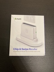 Shopify Chip & Swipe Reader – White (8541732075) NEW OPEN BOX