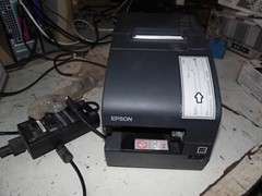 Epson TM-H2000 Dual Function Receipt Printer Check Processor w/ Power Cord