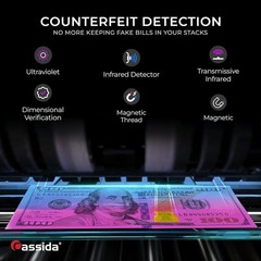 High-Speed Bill Counter & Counterfeit Detector