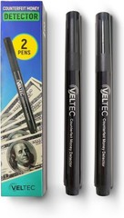 Money Bill (2 Counterfeit Pens) – Counterfeit Bill Detector Pen with Upgraded