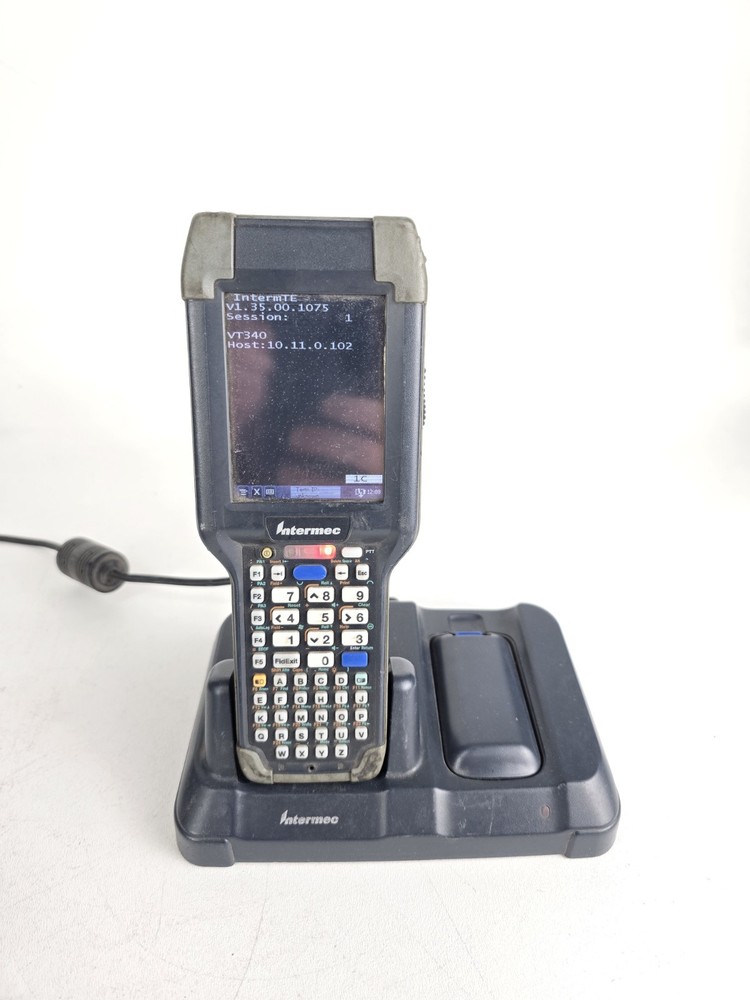 Intermec CK3A1 Mobile Computer Barcode Scanner W/Dock AD20 871-228-101
