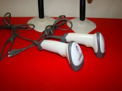 Motorola Symbol LS2208 PS2 Handheld Barcode Scanner LS2208-SR20001 With STAND