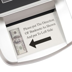 Money Counter Machine Dollar Bill Detector Lcd Counterfeit Money Checker 110v