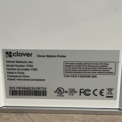 CLOVER STATION P500 RECEIPT PRINTER