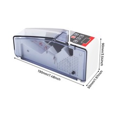 Money Counter Machine Currency Cash Bank Counterfeit Detector Cash Counting