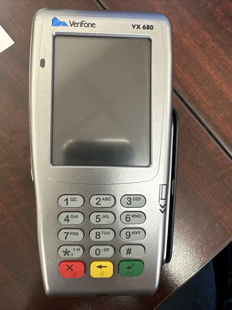 VeriFone VX680 3G with Power Supply M268-793-C6-USA-3 With Charger