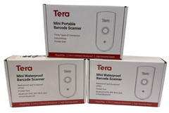 3 Tera 1100L Black Mini Handheld Portable Shockproof High Speed Barcode Scanner