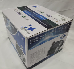 CONTROLTEK Bill Counter, 1,080 Bills/min, 11 x 10 x 6.8, Gray