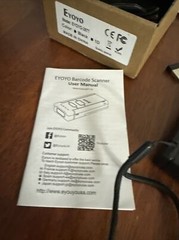 Eyoyo 1D Bluetooth Laser Barcode Scanner Reader for Apple Android Windows