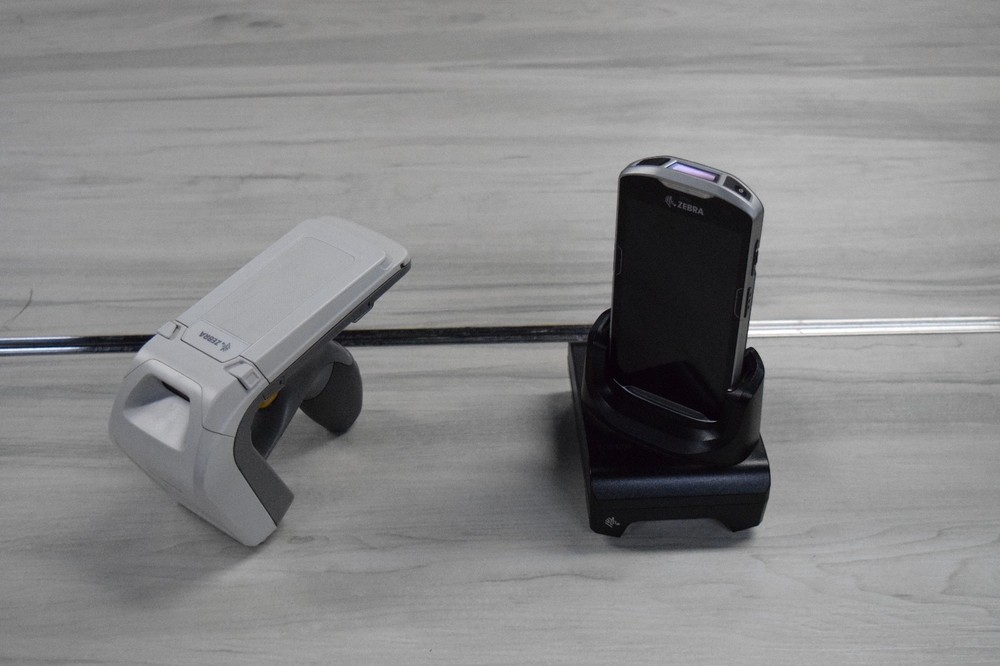 Zebra RFD8500 RFID + 2D Sled EU + TC51 Mobile Computer + Cradle — NEW Open Box