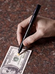 High Quality Counterfeit Detector Pen Fake Currency Check For Banknote US Seller