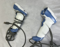 Lot of 2 Motorola Zebra Symbol Barcode Scanner DS4308-HC0000BZZWW USB 1D 2D-used
