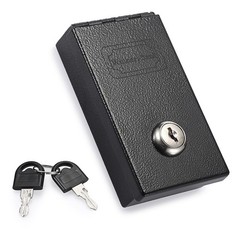 Metal Box for Gambler, Winners Bank Casino Box with Slot and Key