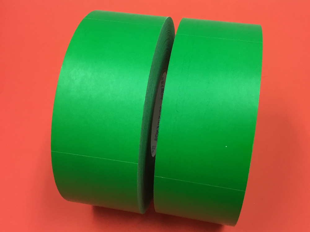 Green Labels – 4.5 X 2.5 – 1000 Per Roll – LOT OF (2) – NEW