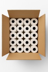 2-1/4 in. x 85 ft. Thermal Cash Register /Receipt /POS Rolls (50 per case)