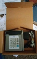 NEW NIB VeriFone Model ZON Jr. XL POS Credit Card Reader w/Power Supply & Cable
