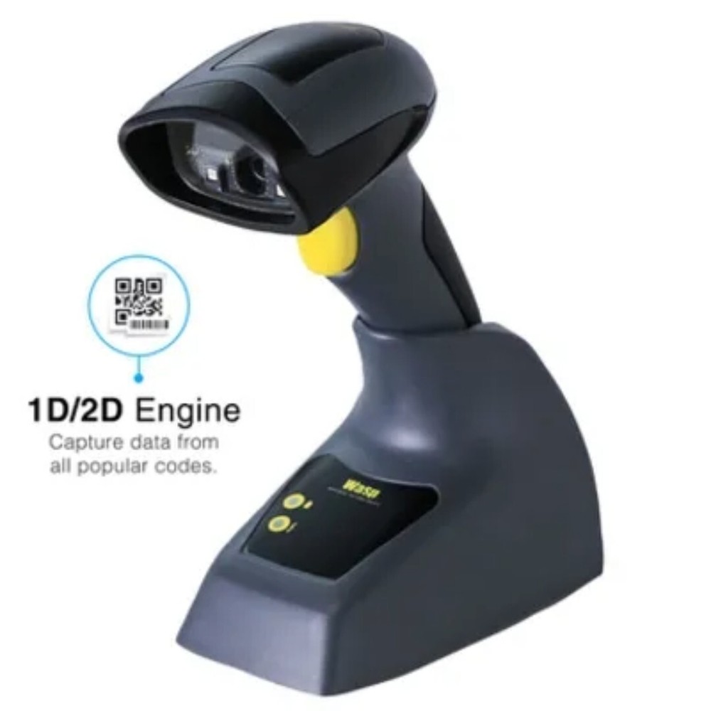 WASP WWS650, 2D imager, WIRELESS Barcode scanner NEW – 2 Year Warranty Included