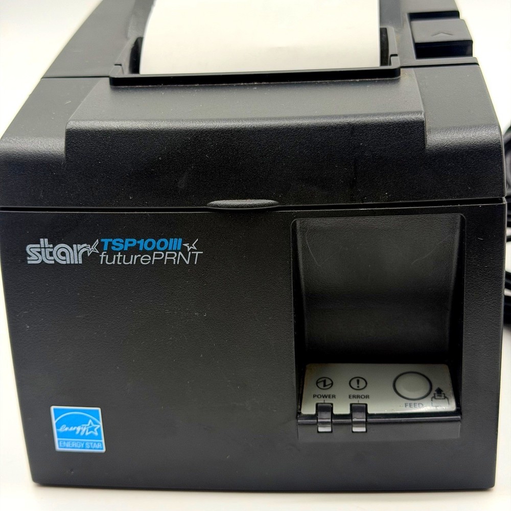 Star Micronics TSP100III TSP143IIIU Thermal Receipt Printer POS USB Black TESTED