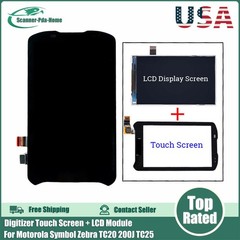 Digitizer Touch Screen with LCD Module for Symbol Zebra TC20 200J TC25