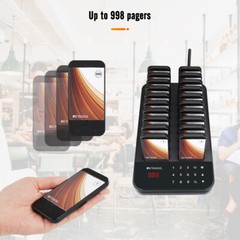 Retekess TD173 Restaurant Pager System Guest Queuing 20 Buzzers Food Truck Cafe