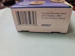 Dataproducts Universal Calculator Ribbon R3027 For Casio, Canon, Sharp, Epson