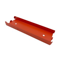 Huron Aluminum Quarter Coin Tray for Rolled Coins, Orange 1/12/96 pc 12 pc