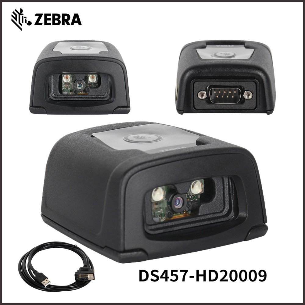 Zebra Scanner Motorola DS457-HD20009 1D 2D QR Code Barcode Scanner Reader USB