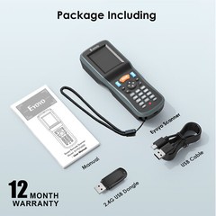 Handheld 2.4G Wireless Barcode Scanner Collector Inventory Counter for Warehous