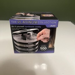 Platinum collection shift DIY hardware caddy with nails screws nuts NEW SEALED