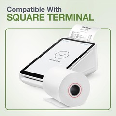 10 PCS Thermal Receipt Paper Rolls for Square Terminal Credit Card Machine