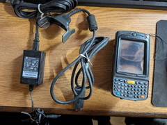 Symbol Motorola MC75A0-PY0SWQQA9WR Handheld Scanner with Power And ConnectingCbl