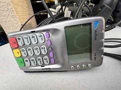 Lot of 2 Verifone VX 805 CTLS Credit Card Reader Slide & Chip Reader