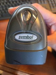 Barcode scanners, wired. 3 Pack. Symbol Brand & Wone NICE. Used & in great shape