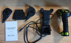 Alacrity 2D Industrial Wireless Barcode Scanner 433 Mhz Green – Open Box