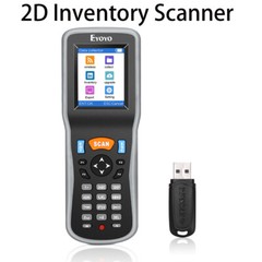 2.2in 1D 2D QR Wireless Barcode Scanner Data Collector Terminal Inventory Device