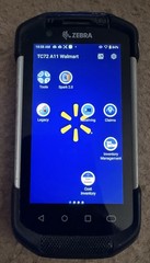 Zebra TC72 (Walmart software)